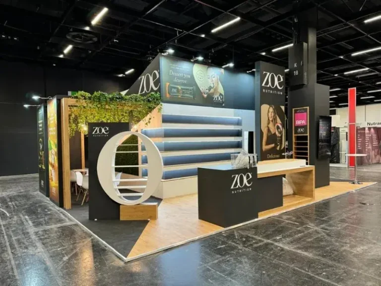 Turnkey exhibition stand contractor in Jeddah delivering full booth services